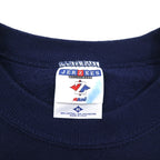 VINTAGE 90s USA-MADE JERZEES BLANK SWEAT SWEAT, XL, NAVY