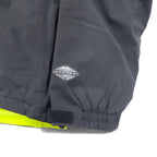 Columbia Omni-Tech Mountain Parka, Medium, Black, Nylon, Waterproof, Windproof, TITANIUM, Drawcord, Retractable Hood, EM4504
