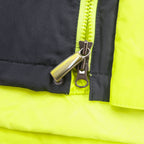Columbia Omni-Tech Mountain Parka, Medium, Black, Nylon, Waterproof, Windproof, TITANIUM, Drawcord, Retractable Hood, EM4504