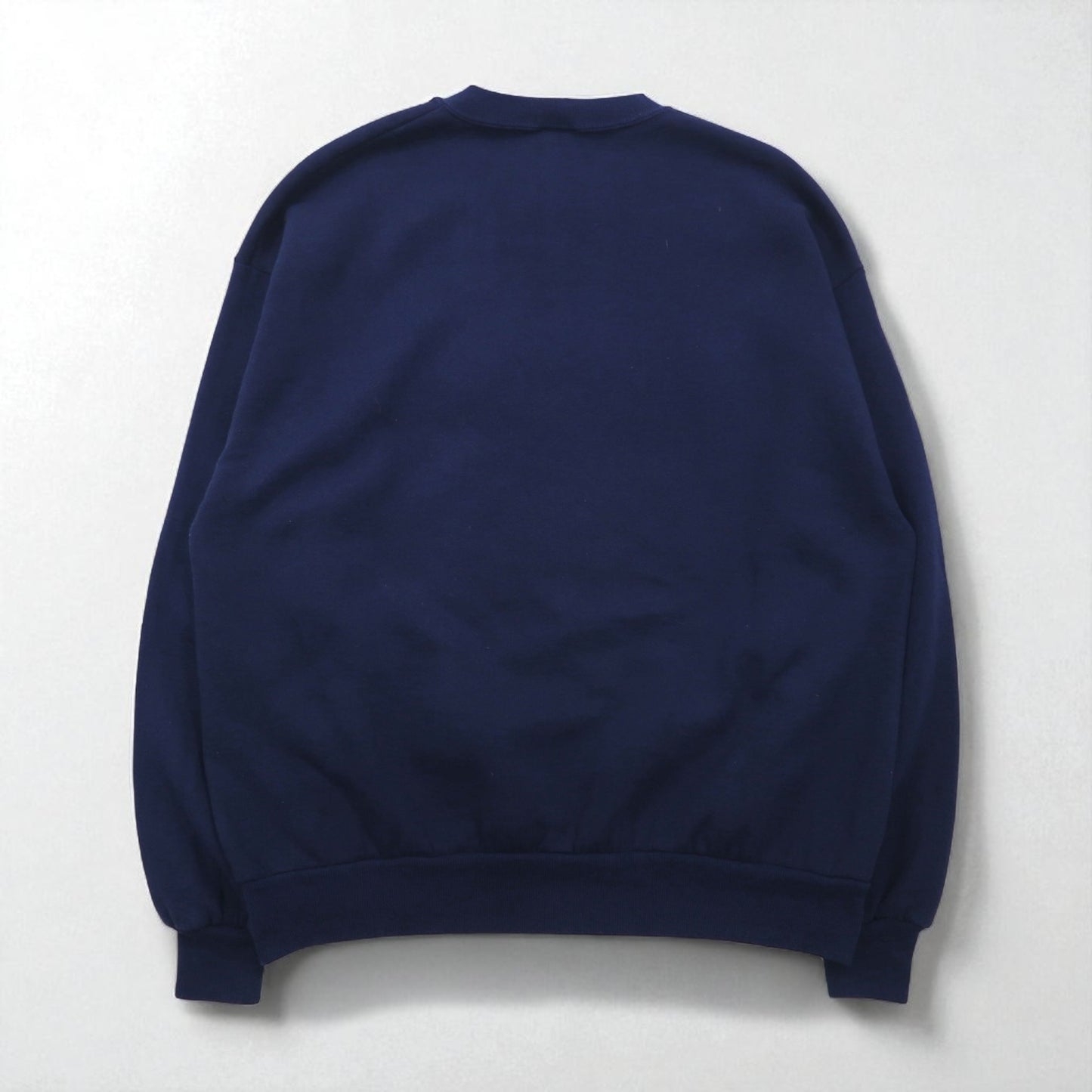 VINTAGE 90s USA-MADE JERZEES BLANK SWEAT SWEAT, XL, NAVY