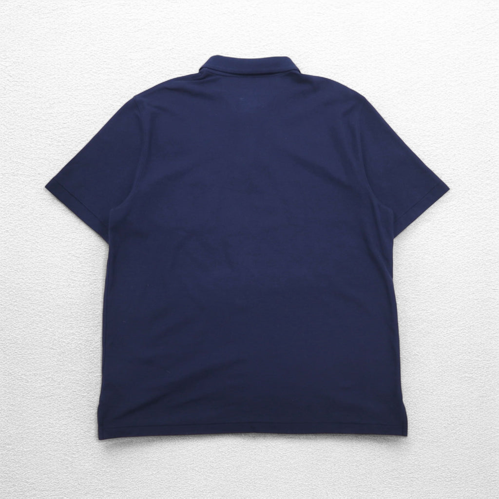 LLBean Premium Double L Polo Shirt XL Navy Cotton 300457 Unused