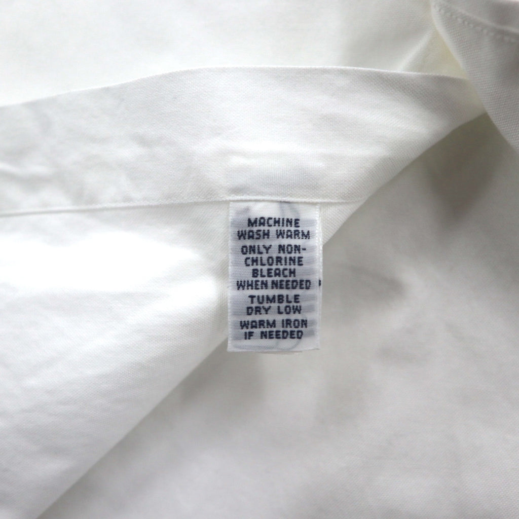 Ralph Lauren 90s Oxford Button-Down Shirt, Large, White, Custom Fit, Small Pony Embroidery