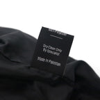 Freedom シープレザー ダブルジップ シングル ライダースジャケット S ブラック 羊革 スタンドカラー パキスタン製