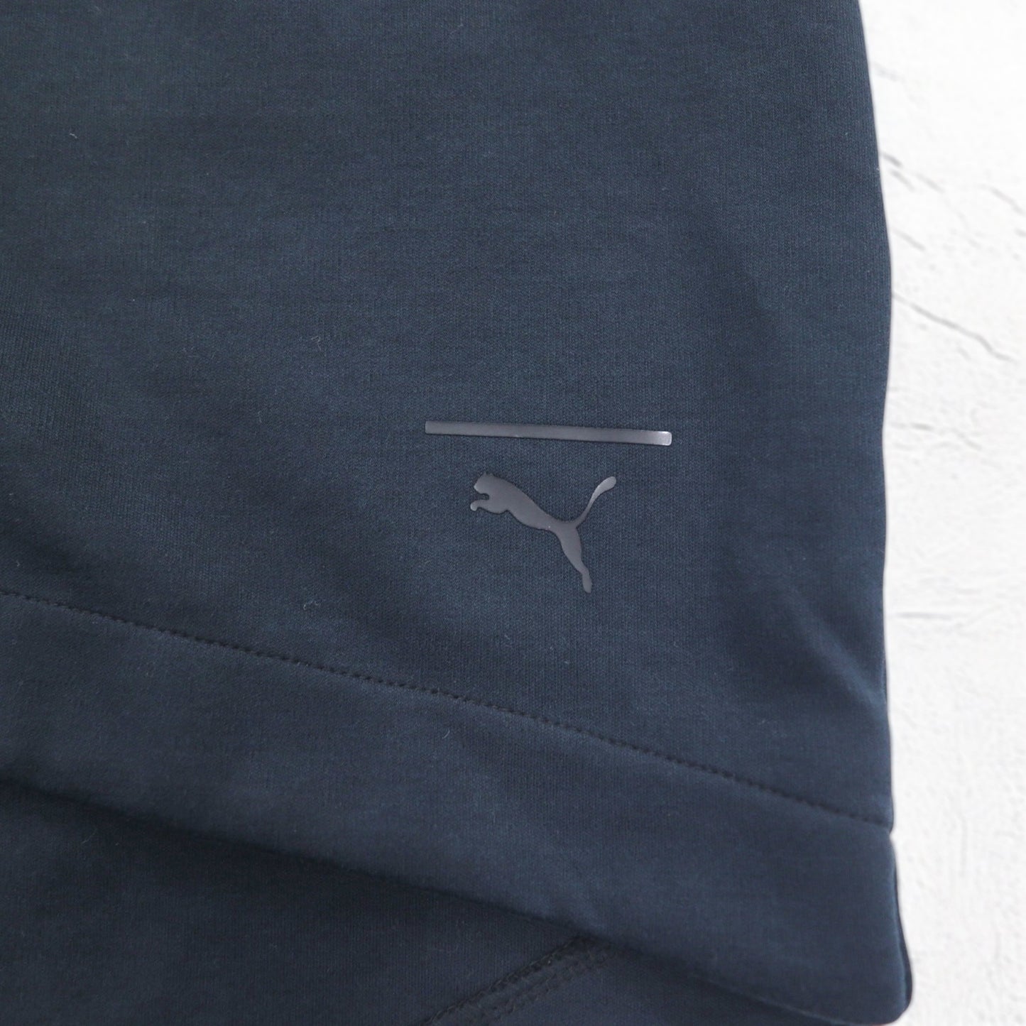 PUMA レーシング ミッドレイヤージャケット ジップパーカー M ブラック ドローコード 574882-01/14