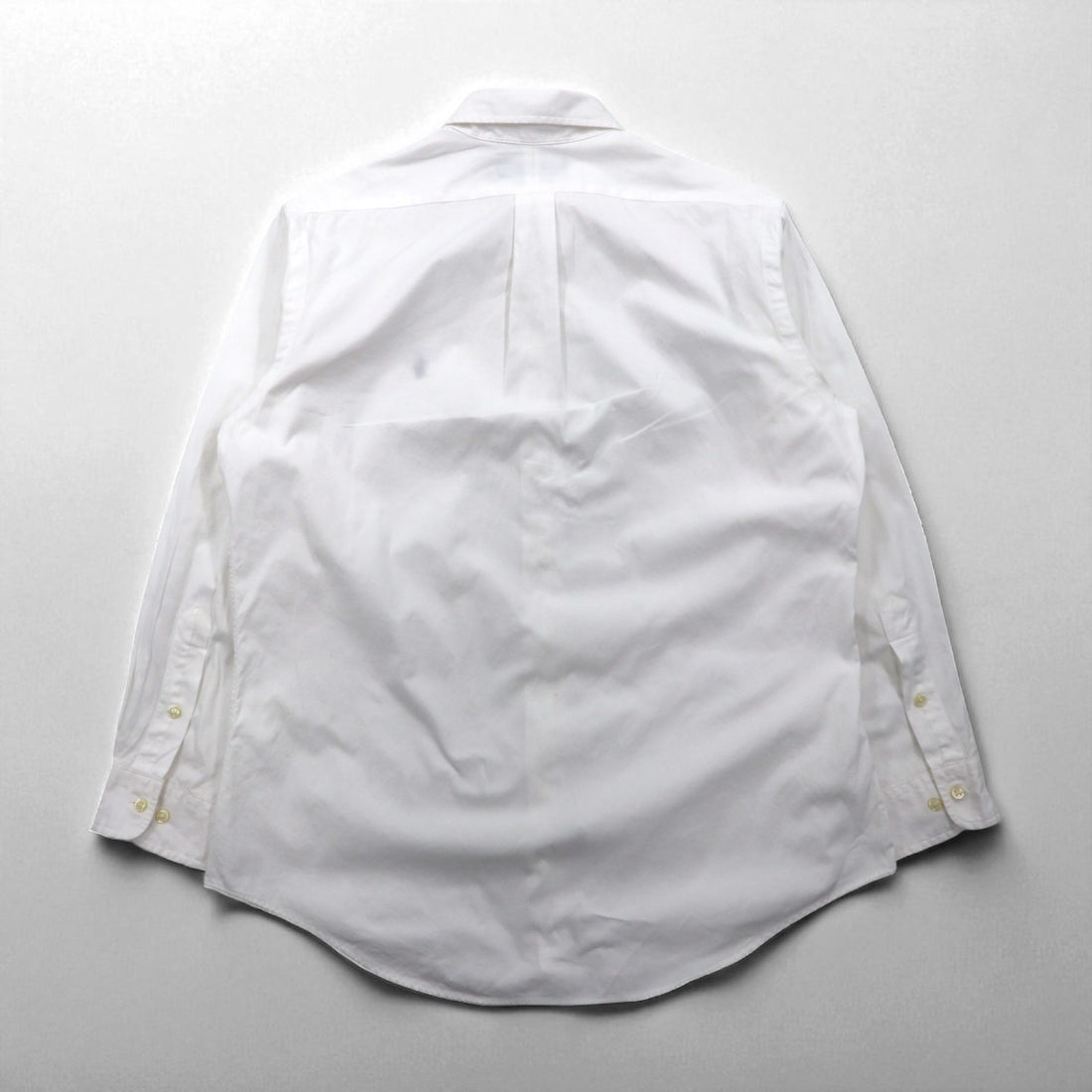 Ralph Lauren 90s Oxford Button-Down Shirt, Large, White, Custom Fit, Small Pony Embroidery