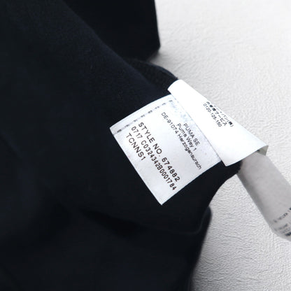 PUMA レーシング ミッドレイヤージャケット ジップパーカー M ブラック ドローコード 574882-01/14