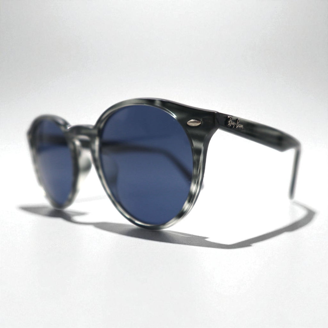 Ray-Ban Boston Sunglasses, Gray, RB2180-F, 6432/80, 51-20, 150mm, 3N, Made in Italy