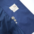 Sears 90s Double Breasted Trench Coat, XL, Navy, Polyester, Cotton, Belted