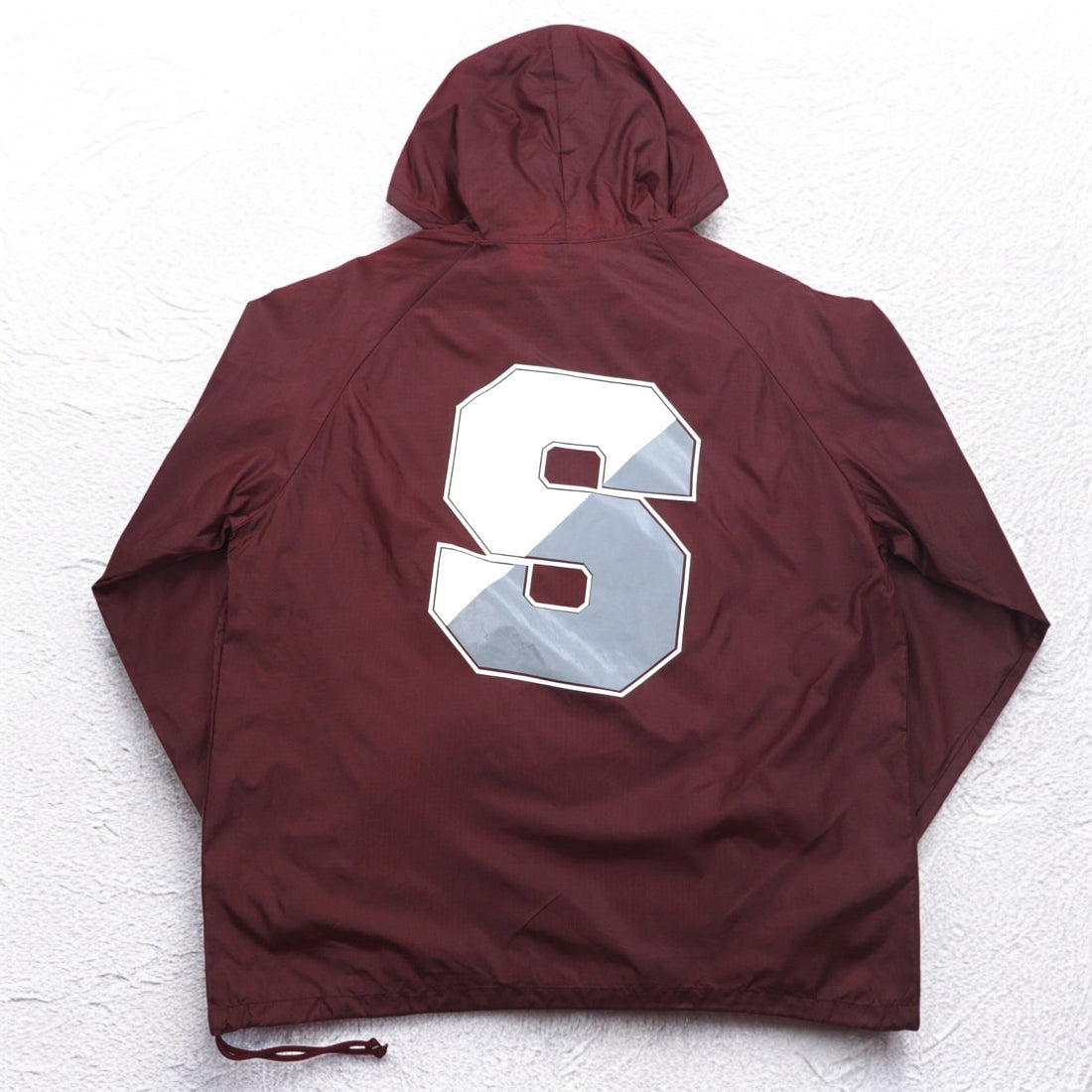 MV SPORT 90s Half Zip Anorak Parka L Nylon Ripstop Front Pocket Made in Jamaica