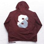 MV SPORT 90s Half Zip Anorak Parka L Nylon Ripstop Front Pocket Made in Jamaica