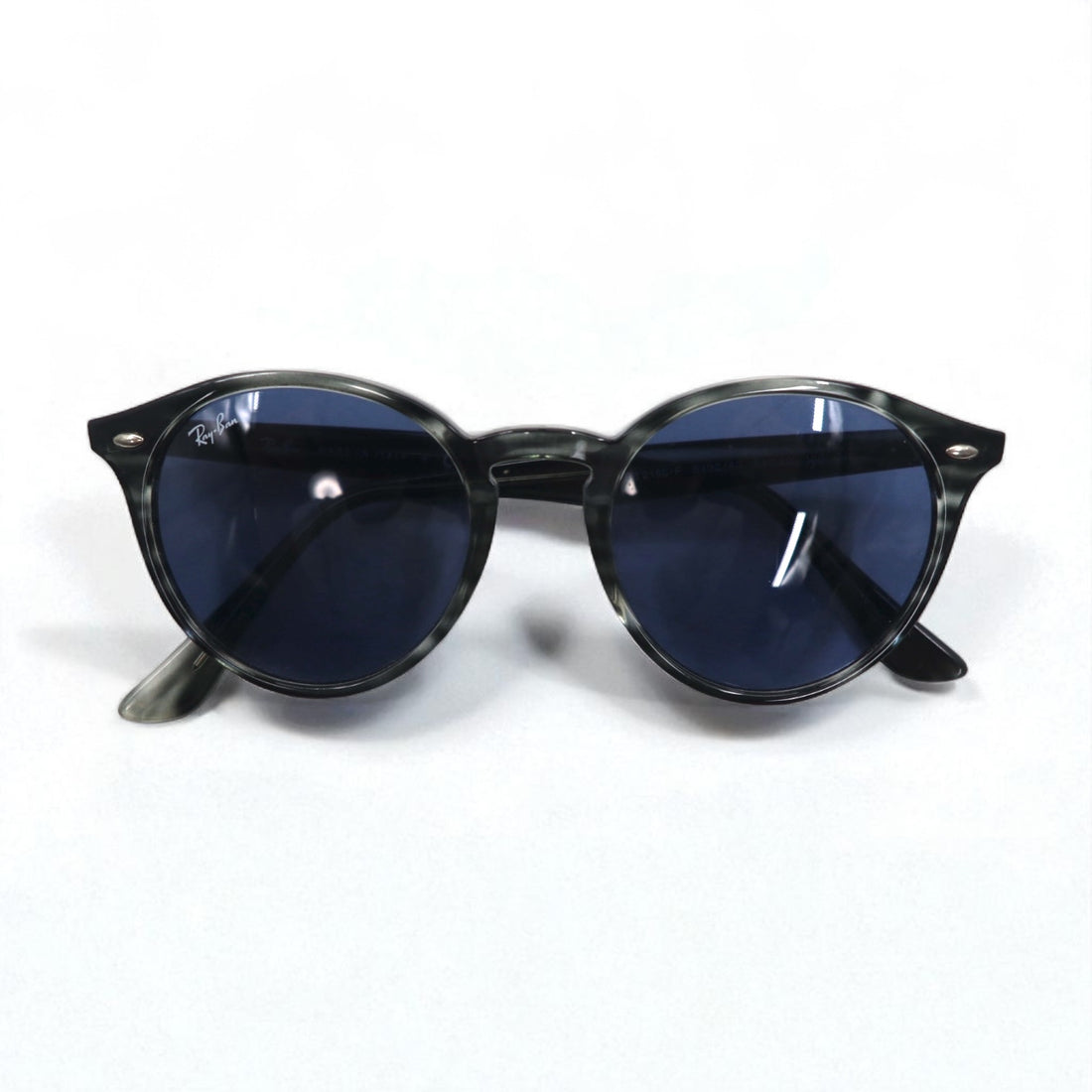 Ray-Ban Boston Sunglasses, Gray, RB2180-F, 6432/80, 51-20, 150mm, 3N, Made in Italy