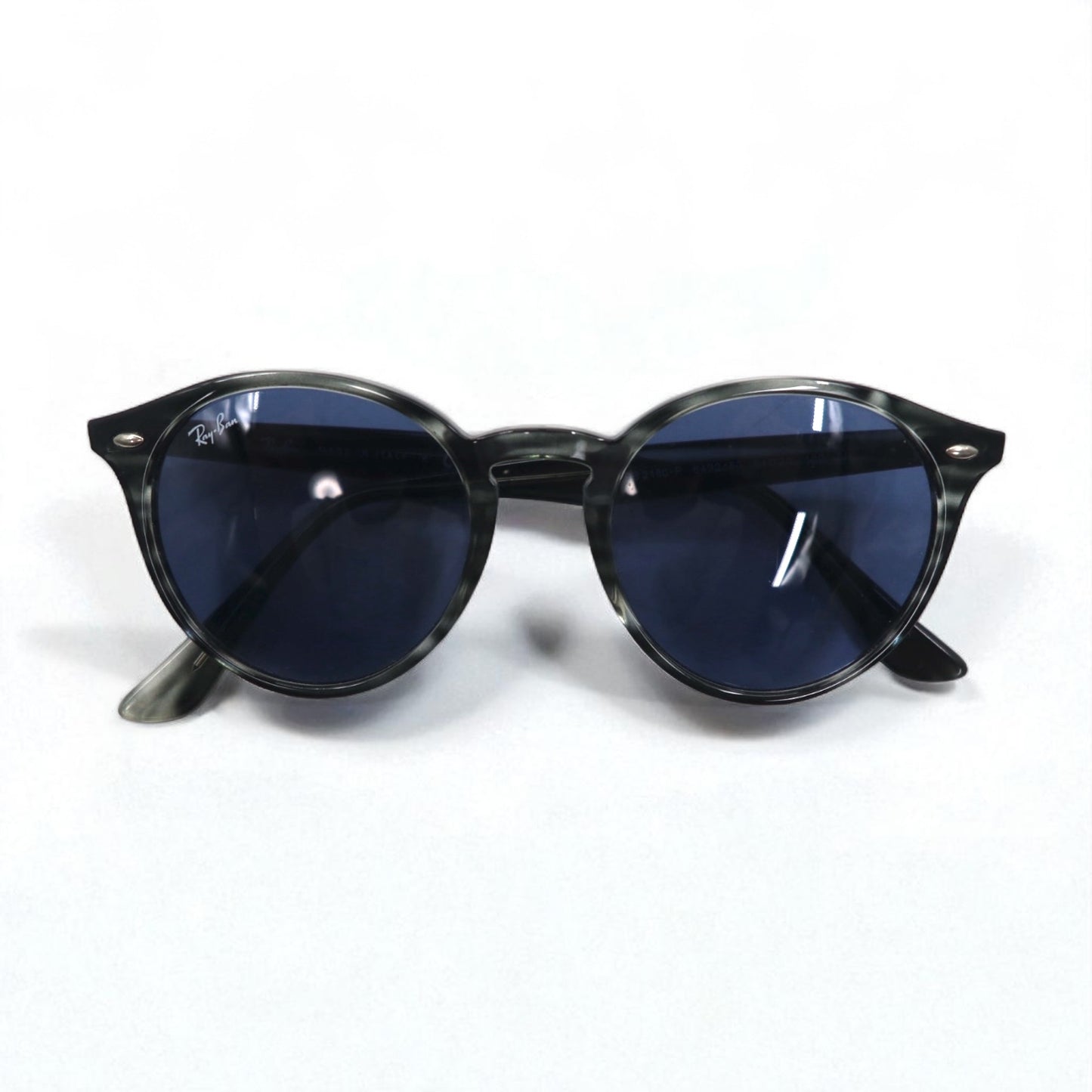 Ray-Ban ボストン サングラス グレー RB2180-F 6432/80 51-20 150 3N イタリア製