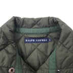 RALPH LAUREN Quilted Jacket 9 Khaki Polyester