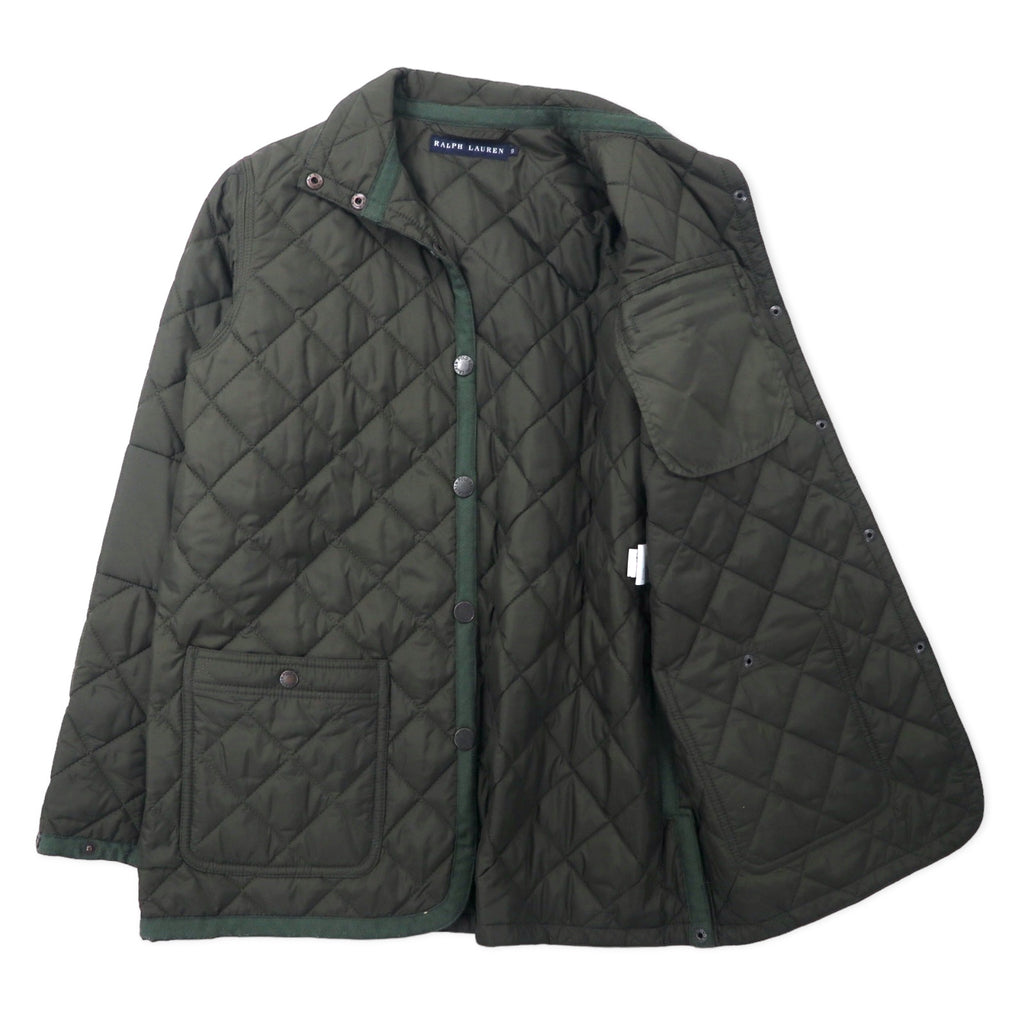 RALPH LAUREN Quilted Jacket 9 Khaki Polyester