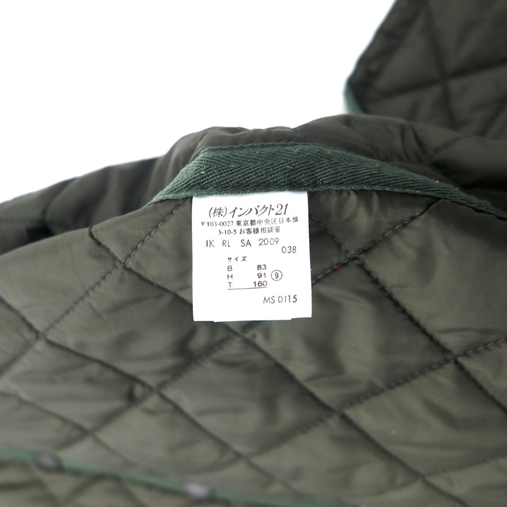 RALPH LAUREN Quilted Jacket 9 Khaki Polyester