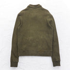 Polo by Ralph Lauren Shawl Collar Sweatshirt, S, Khaki, Cotton, Small Pony Embroidery