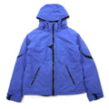 Columbia Titanium OMNI-HEAT OMNI-TECH Mountain Parka XL Blue Nylon Waterproof Detachable Hood Heli-Honey Jacket SL4013