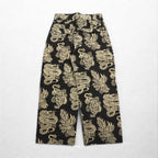 blackmeans × Zepanese Club × 寅壱 TZB LONG PANTS イージーパンツ L ブラック 総柄 1813 22AW