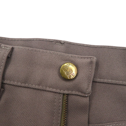 Lee 1980s USA-made STA-PREST Bootcut Flare Slacks, Size M, Beige, 202