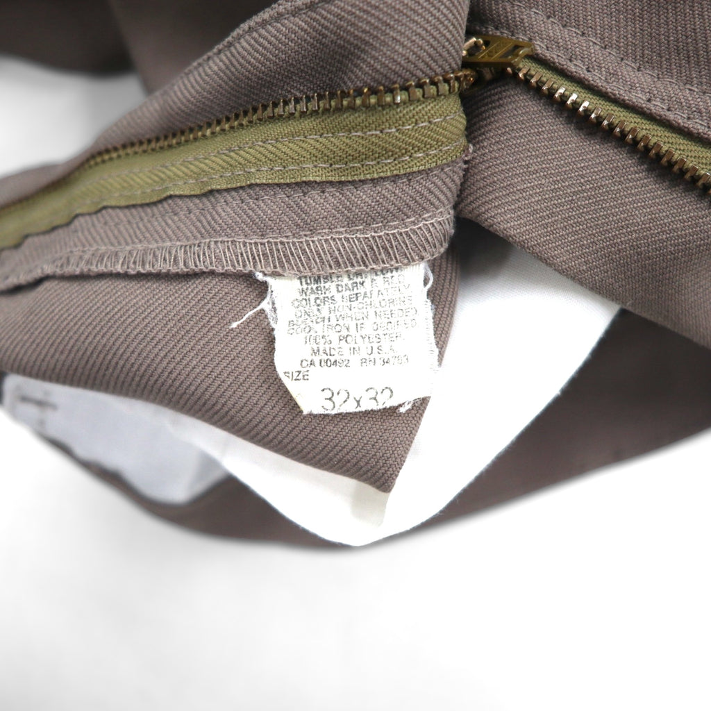 Lee 1980s USA-made STA-PREST Bootcut Flare Slacks, Size M, Beige, 202