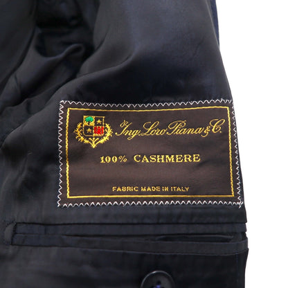 Loro Piana カシミア 100% ロングコート チェスターコート L ネイビー PAL ZIERI イタリア製