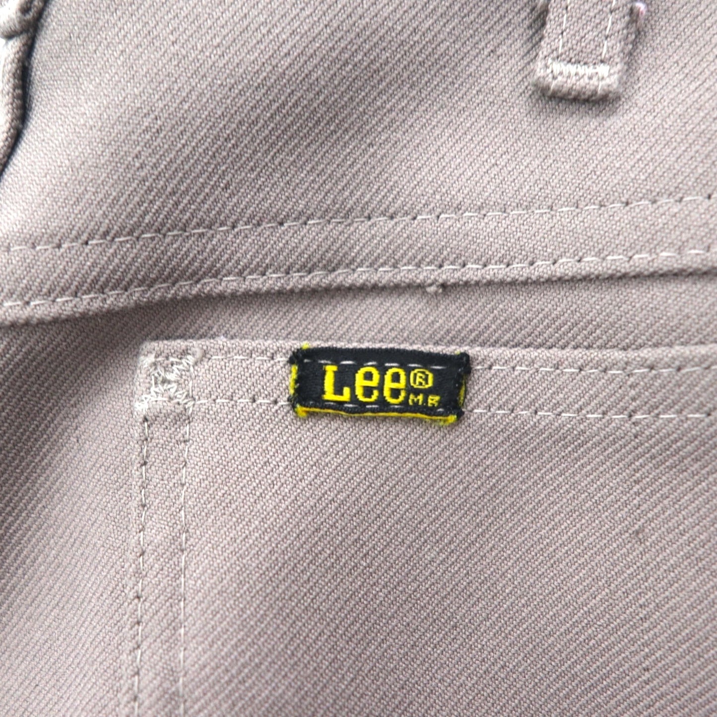 Lee 1980s USA-made STA-PREST Bootcut Flare Slacks, Size M, Beige, 202