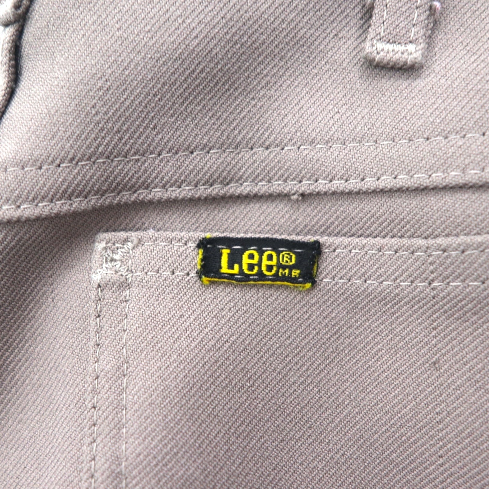 Lee 1980s USA-made STA-PREST Bootcut Flare Slacks, Size M, Beige, 202