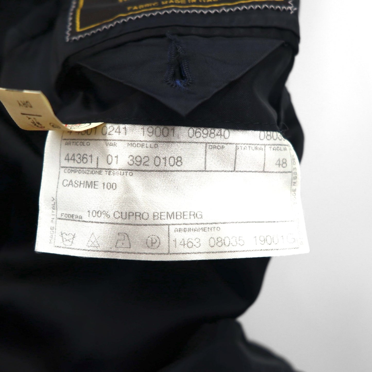 Loro Piana カシミア 100% ロングコート チェスターコート L ネイビー PAL ZIERI イタリア製