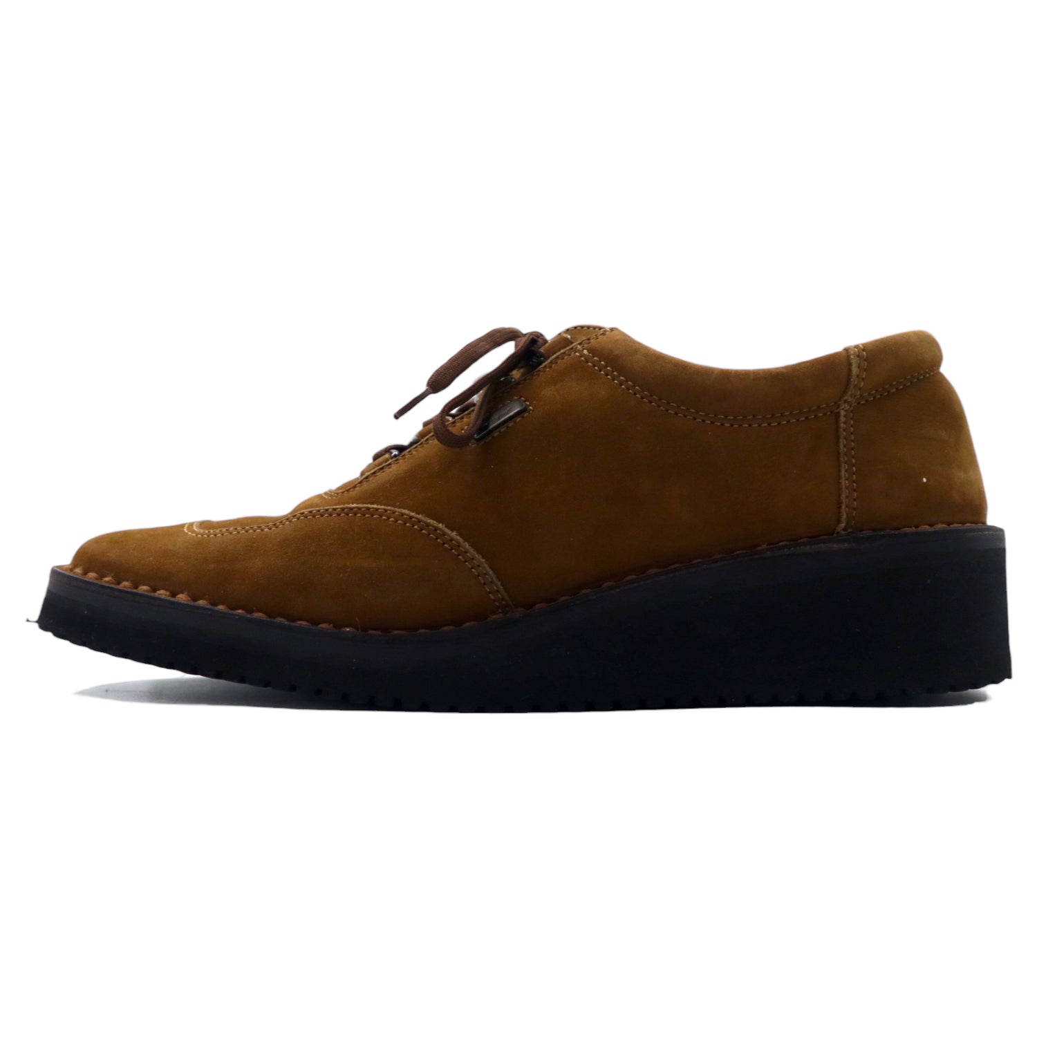Salvatore Ferragamo SPORT SUEDE Leather Comfort Shoes US6.5 Brown