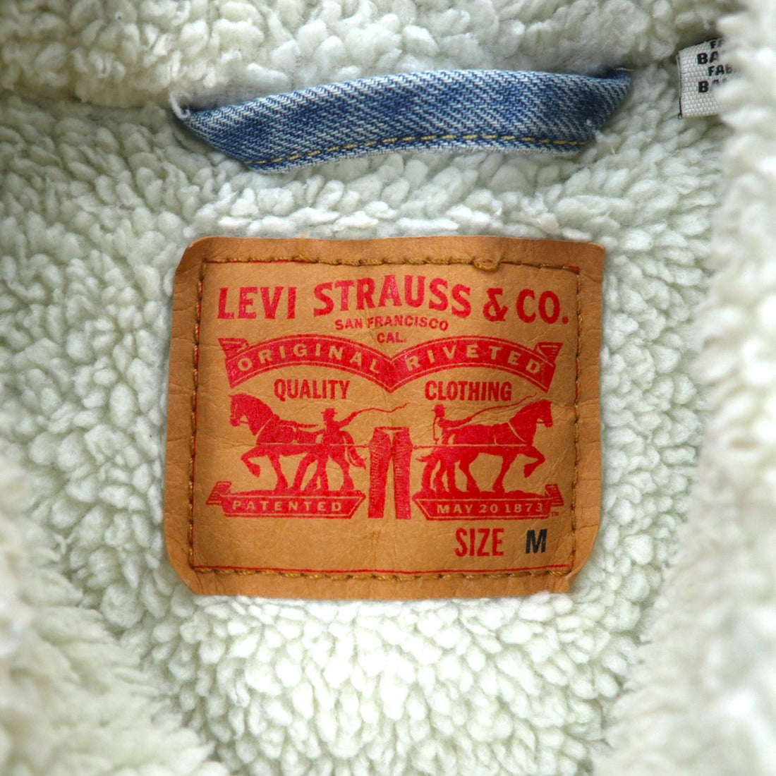 Levi's シェルパ トラッカージャケット 裏ボア デニムジャケット Gジャン M インディゴ TYPE 3 SHERPA TRUCKER SPLITSVILLE 163650110