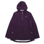 Patagonia Mountain Parka Rain Jacket L Purple H2No Waterproof Polyester
