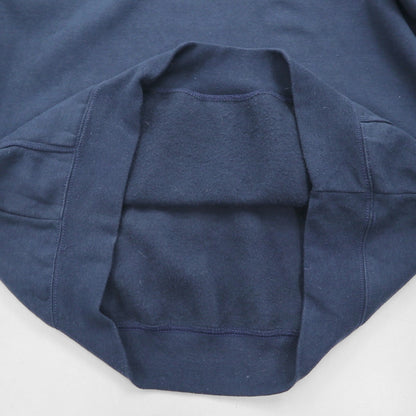 carhartt ハーフジップ スウェット トレーナー XL ネイビー Loose Fit Midweight フロントポケット Quarter-Zip Mock-Neck Sweatshirt 105294 US企業 刺繍