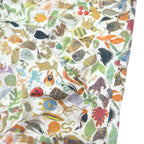 BRU NA BOINNE Biology Shirt Jacket M White Cotton All-over Pattern 4202 Made in Japan