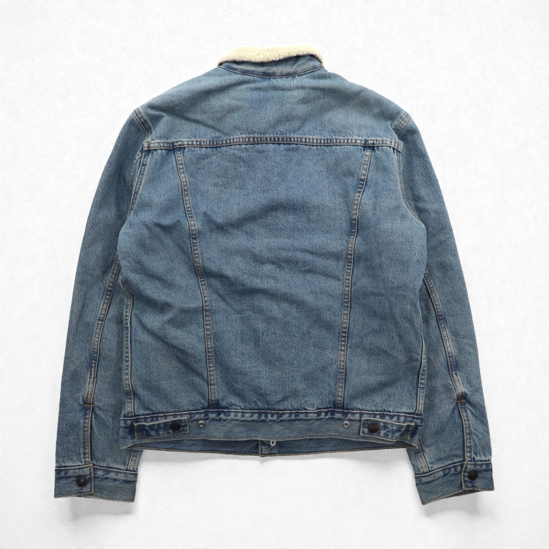 Levi's シェルパ トラッカージャケット 裏ボア デニムジャケット Gジャン M インディゴ TYPE 3 SHERPA TRUCKER SPLITSVILLE 163650110