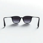 Ray-Ban Wellington Sunglasses, Black Gradient Square, RB4348D, 601/8G, 57-18, 145mm, 3N, Unused