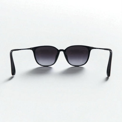 Ray-Ban ウェリントン サングラス ブラック グラデーション スクエア RB4348D 601/8G 57-18 145 3N 未使用品