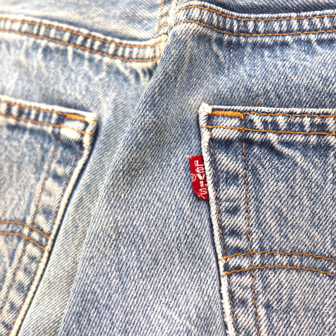 Levi's 90年代 USA製 501XX カットオフ デニムショートパンツ M インディゴ ブルー ボタン裏553 501-0000
