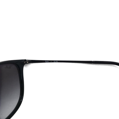 Ray-Ban ウェリントン サングラス ブラック グラデーション スクエア RB4348D 601/8G 57-18 145 3N 未使用品