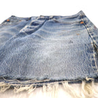 Levi's 90年代 USA製 501XX カットオフ デニムショートパンツ M インディゴ ブルー ボタン裏553 501-0000