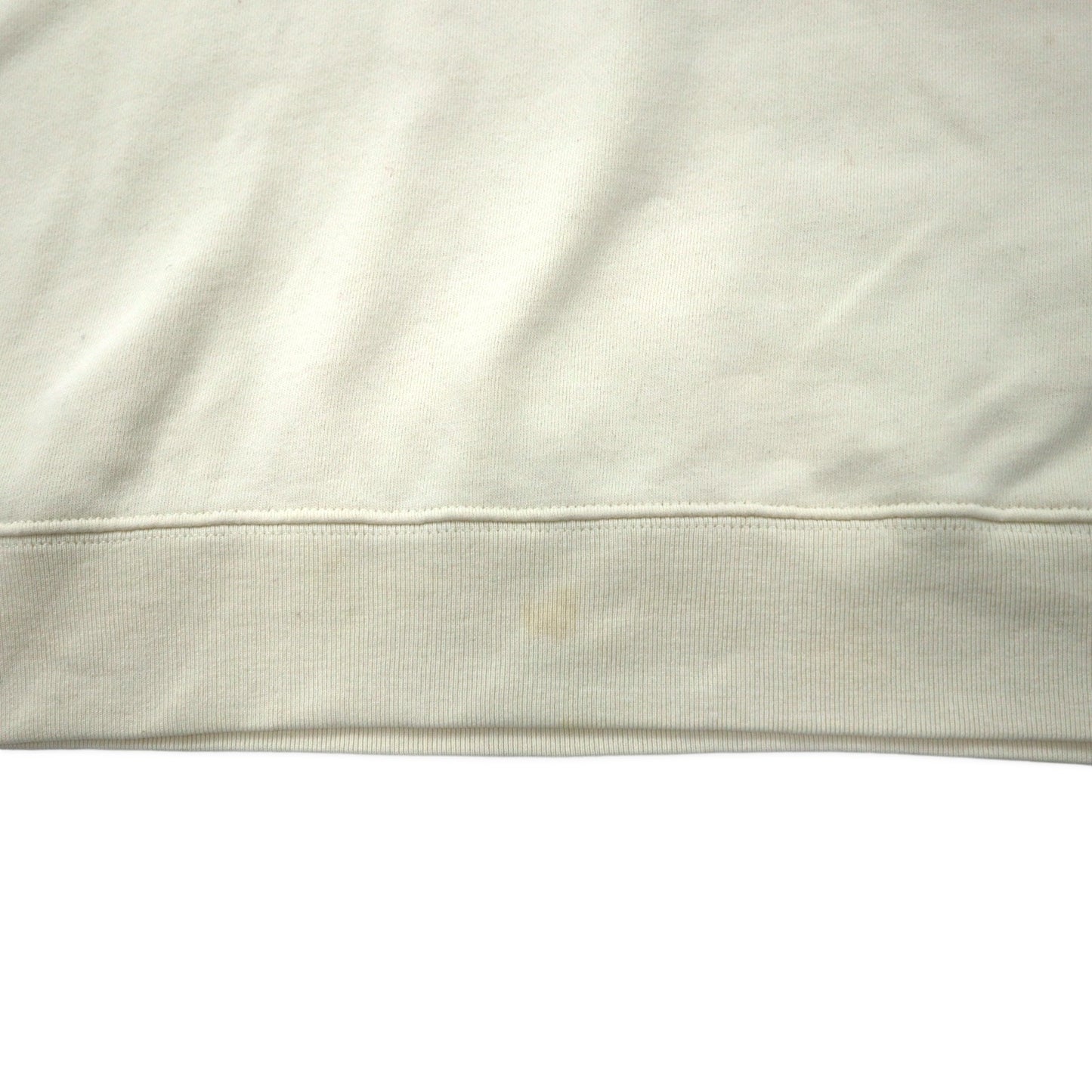 BOKU HA TANOSII ( THE モンゴリアンチョップス ) ボクタノ スウェット 4 クリーム コットン ロゴ刺繍 ビッグサイズ
