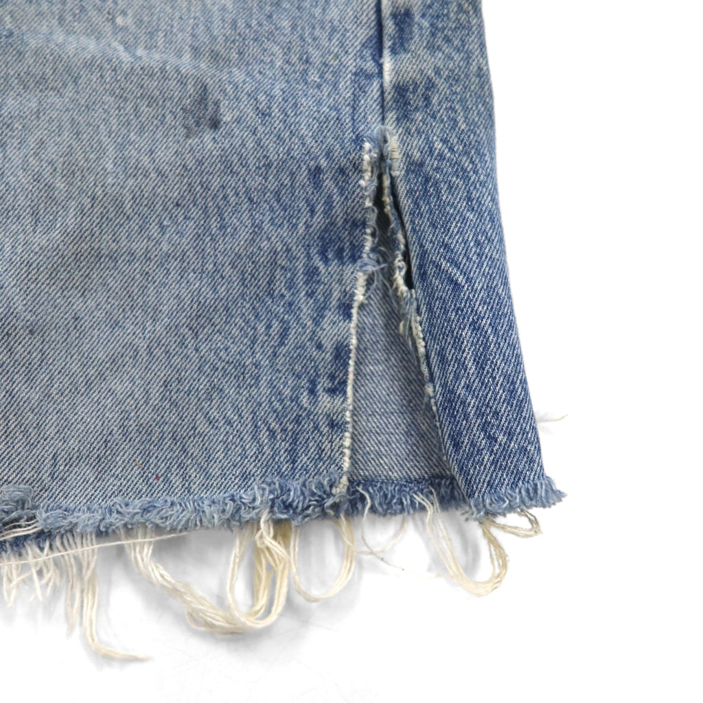 Levi's 90年代 USA製 501XX カットオフ デニムショートパンツ M インディゴ ブルー ボタン裏553 501-0000