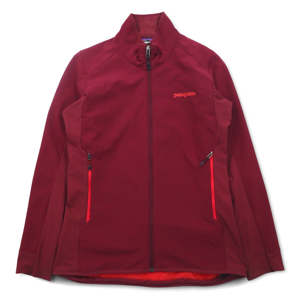 patagonia ポーラテック POLERTEC ハイブリッド フリースジャケット ソフトシェルジャケット XS ボルドー Adze Hybrid Jacket 83455