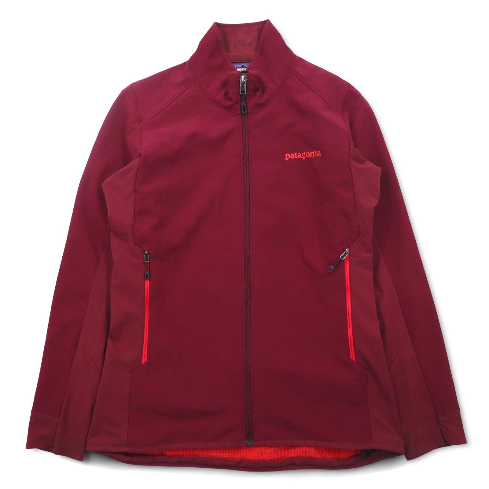 patagonia ポーラテック POLERTEC ハイブリッド フリースジャケット ソフトシェルジャケット XS ボルドー Adze Hybrid Jacket 83455