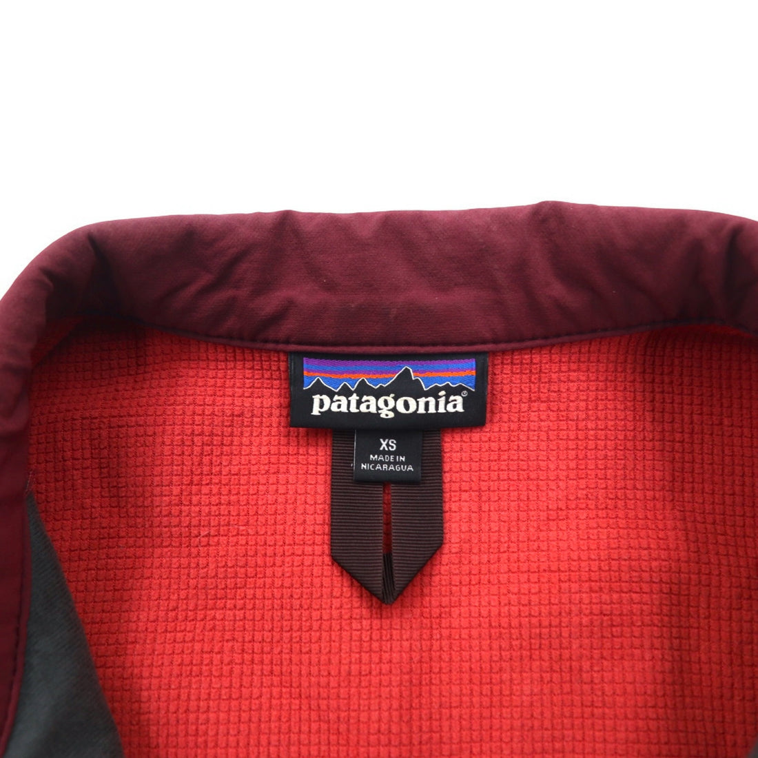 Patagonia POLERTEC Hybrid Fleece Jacket Softshell Jacket XS Bordeaux Adze Hybrid Jacket 83455