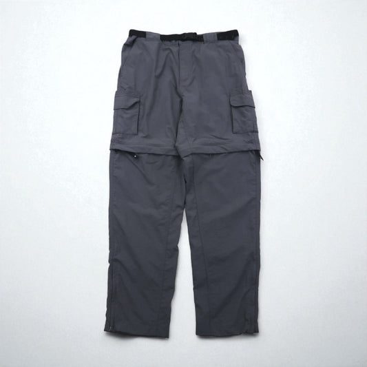 MAGELLAN OUTDOORS アウトドア 2WAY コンバーチブル カーゴパンツ ショートパンツ L ナイロン 防水 FISH GEAR