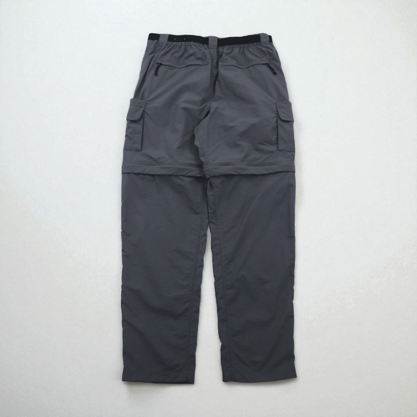 MAGELLAN OUTDOORS 2-Way Convertible Cargo Pants, Size L, Waterproof Nylon, FISH GEAR