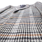 Christian Dior MONSIEUR Old 2B Tailored Jacket AB-6 175 Grey Glen Check Wool Made in Japan