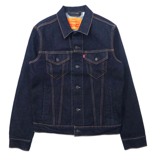 Levi's 3rdモデル デニムジャケット Gジャン S ブルー 濃紺 ストレッチ 72334-0437