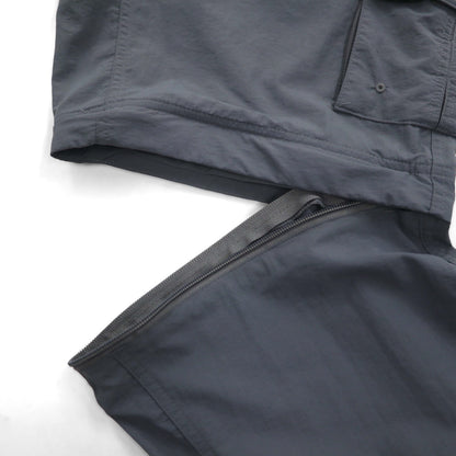 MAGELLAN OUTDOORS 2-Way Convertible Cargo Pants, Size L, Waterproof Nylon, FISH GEAR