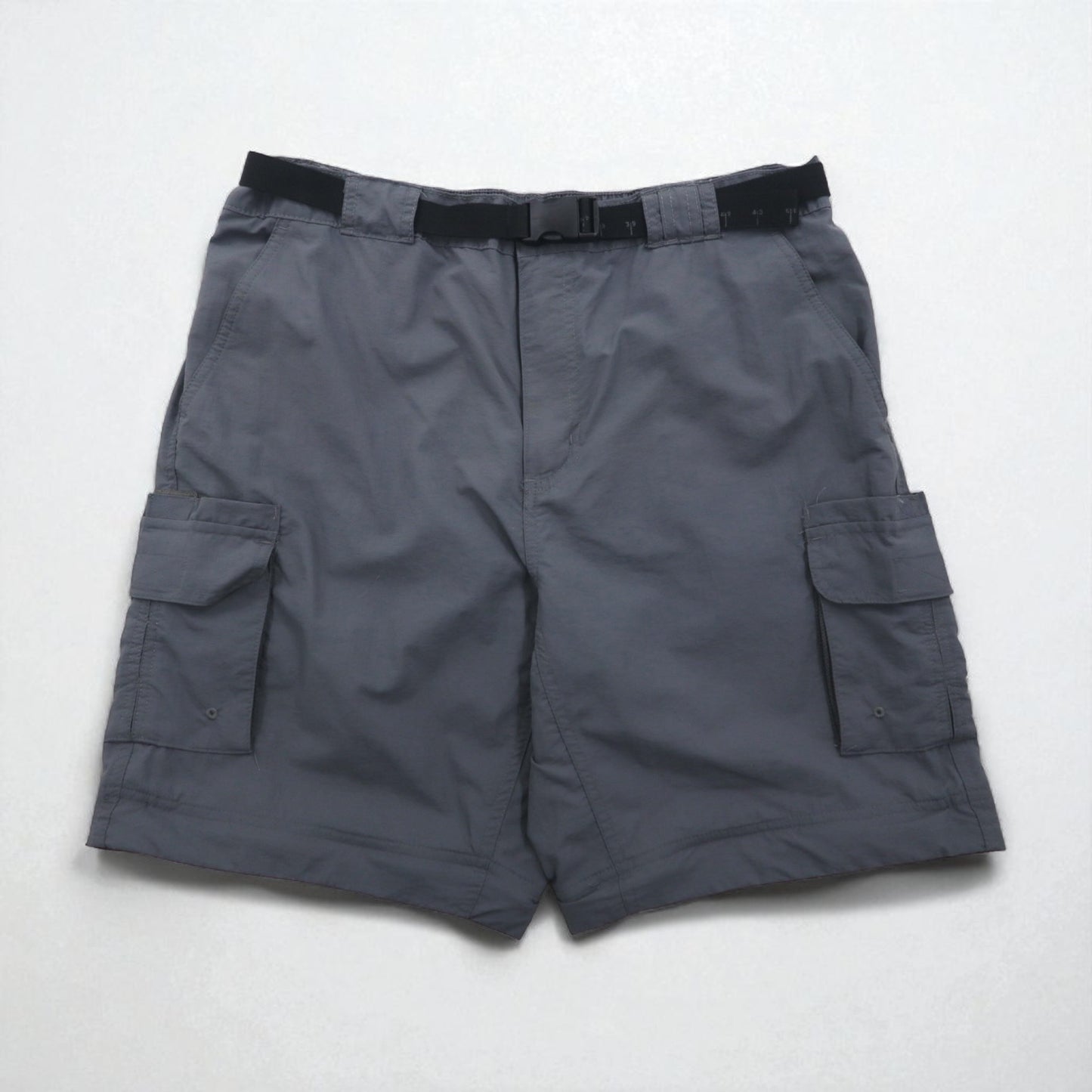 MAGELLAN OUTDOORS 2-Way Convertible Cargo Pants, Size L, Waterproof Nylon, FISH GEAR